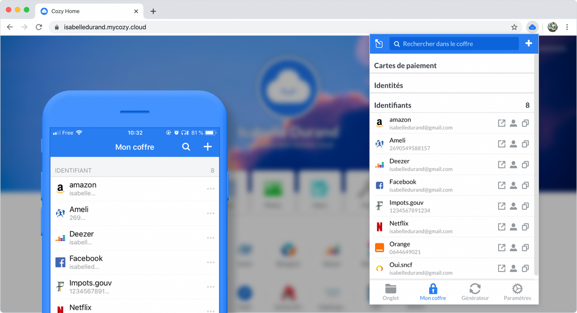 Cozy Cloud launches Cozy Pass, a password manager