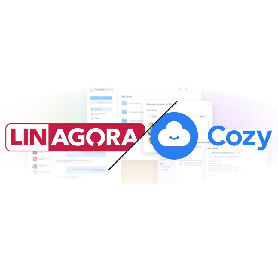 Logos de Linagora et Cozy